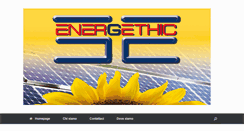 Desktop Screenshot of energethic.com